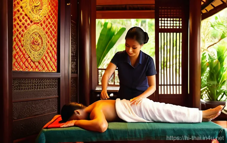 태국 마사지 종류 - Here are three detailed image generation prompts in English, adhering to your guidelines: