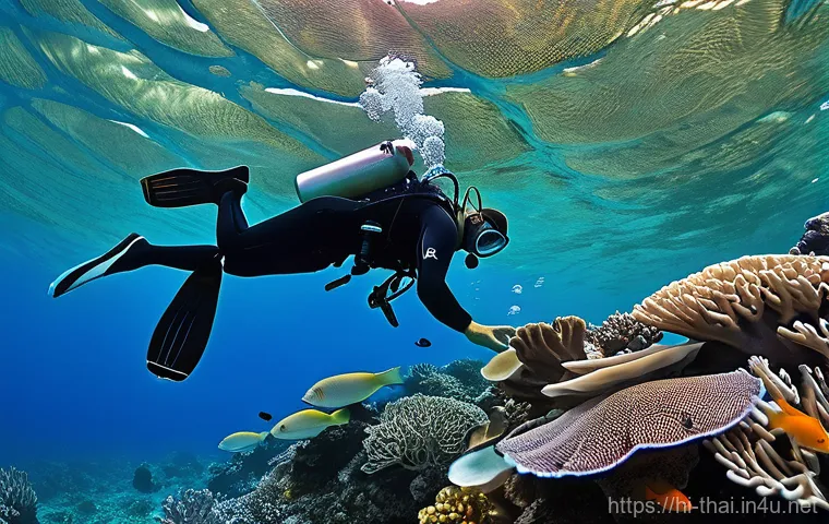 태국의 자연 자원 보호 - **Prompt 1: "A breathtaking panoramic view of Railay Beach in Krabi, Thailand, at golden hour. Tower...